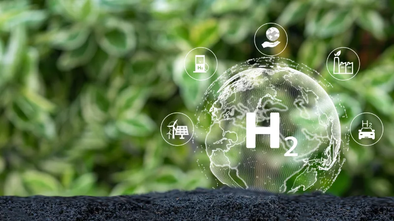 picture depicting a globe with icons showing ways to reduce your carbon footprint