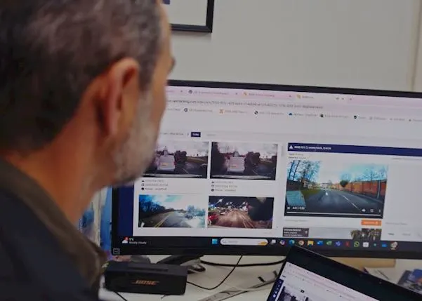 Customer looking at their RAM Live portal