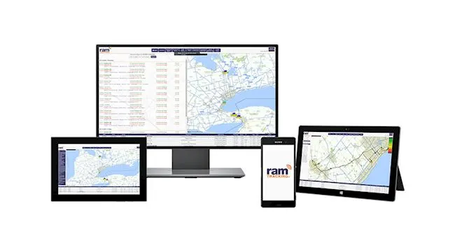 Devices displaying RAM Tracking software