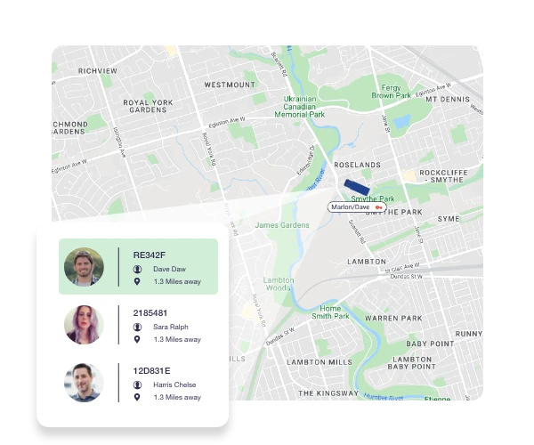 RAM vehicle tracking software