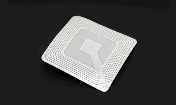 image of an RFID tag used for asset tracking